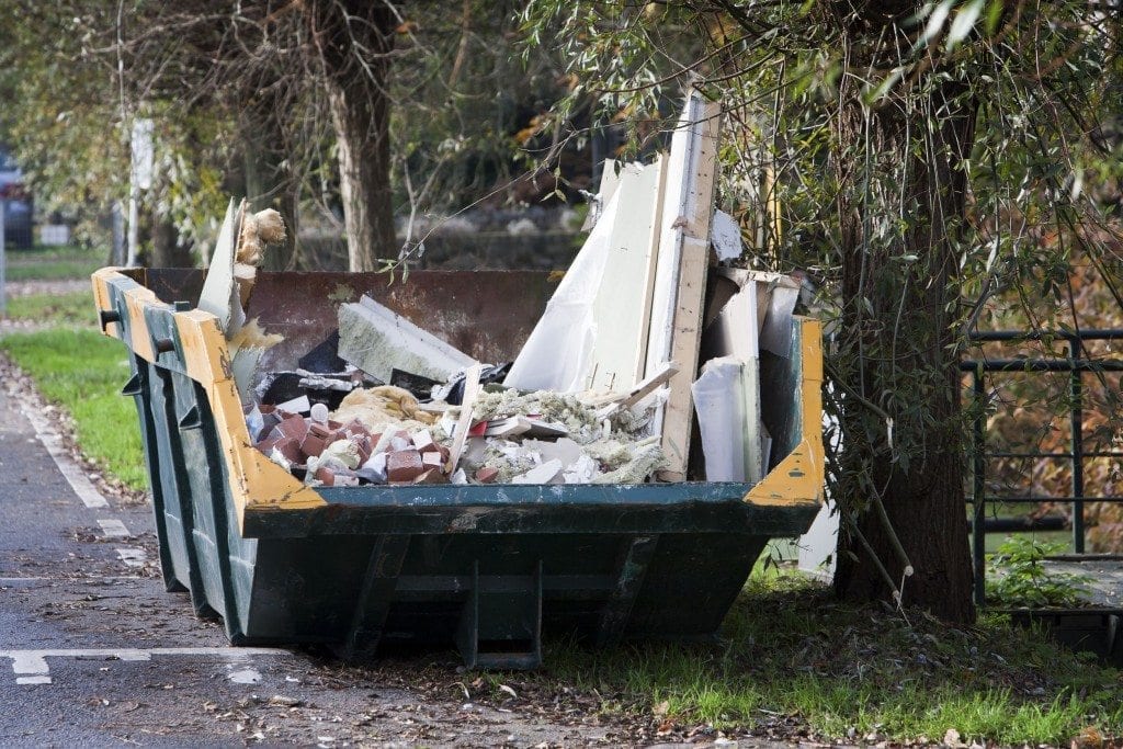 dumpster rental for home renovations