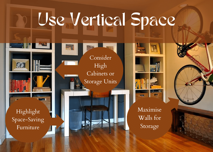 Tips on using vertical space