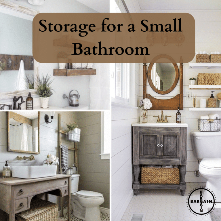 Great ideas for small bathroom storage