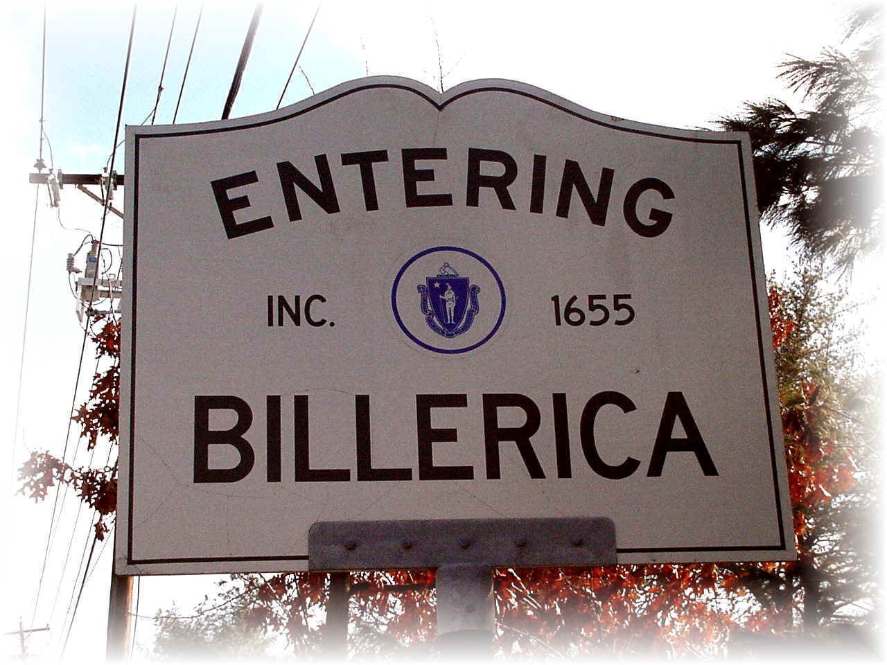 Entering Billerica MA Entering Billerica MA
