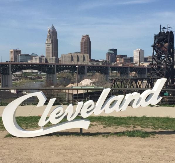 cleveland oh Cleveland OH Sign
