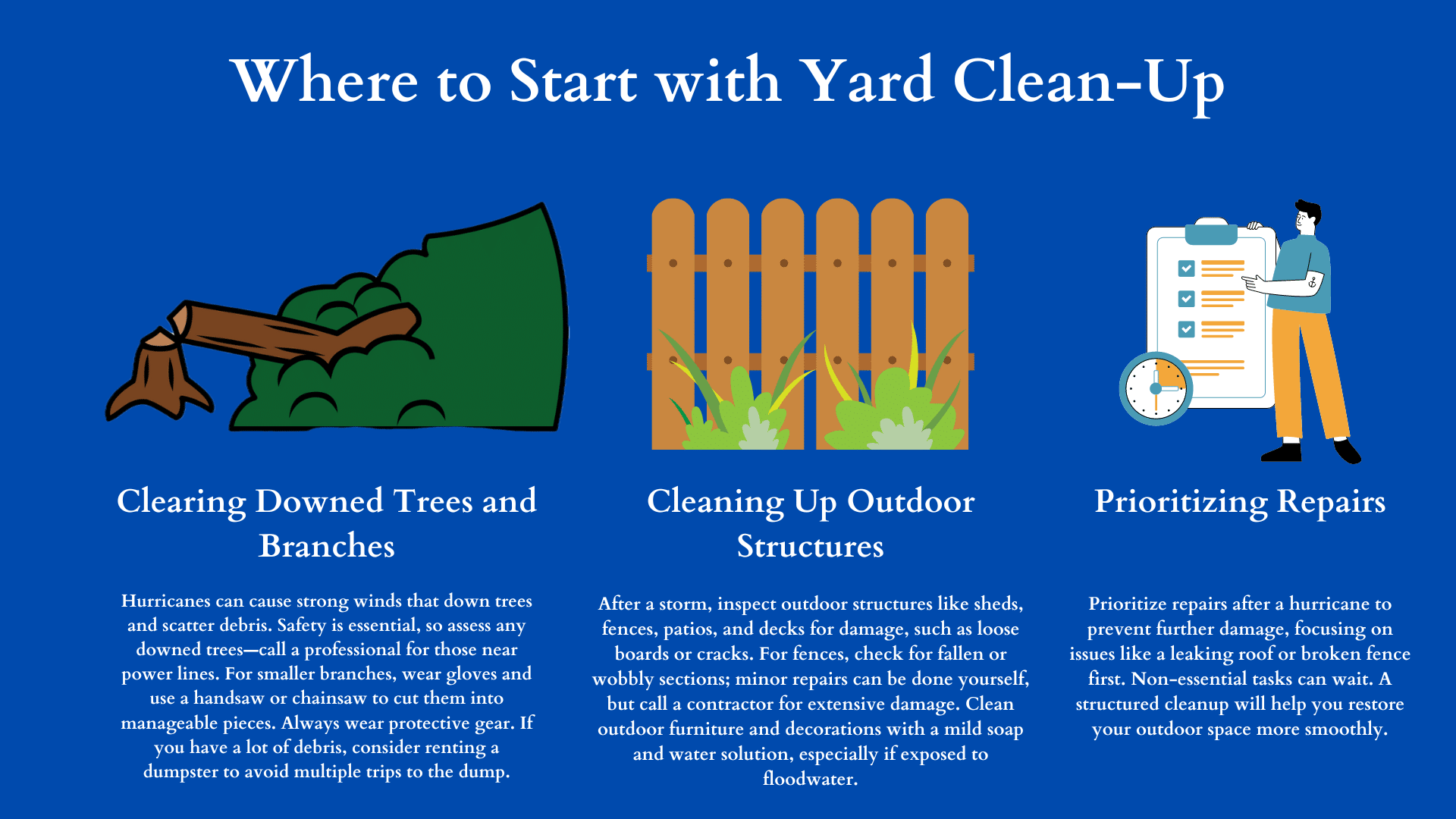 Where to Start with Yard Clean-Up