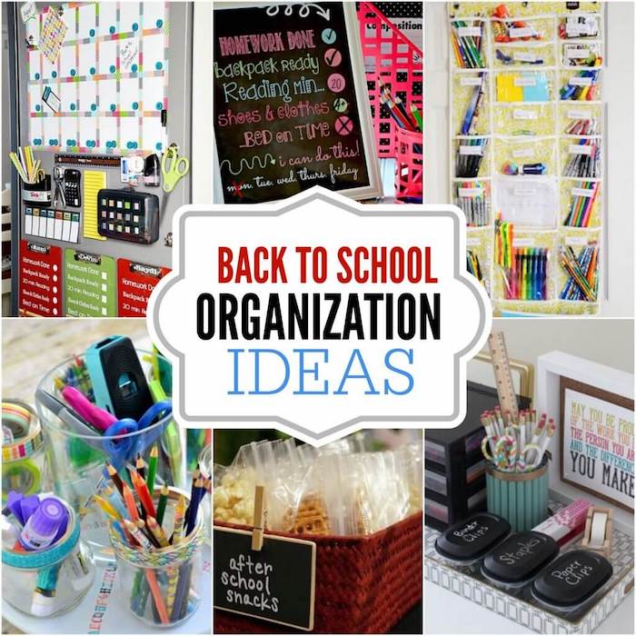 Great Back to School Organization Ideas