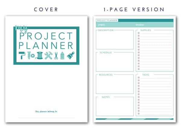 Project Planner Checklist