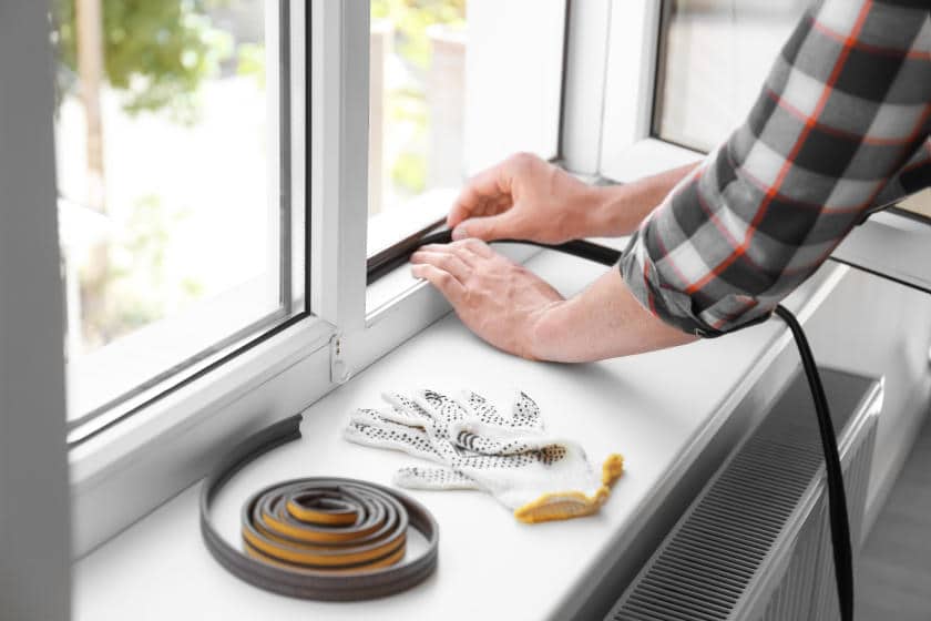 Seal Windows and Doors for Maximum Energy Savings.