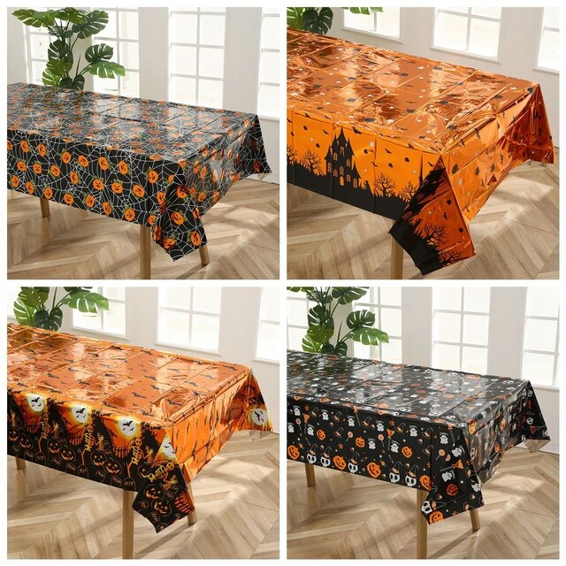 Disposable Halloween Tablecloths