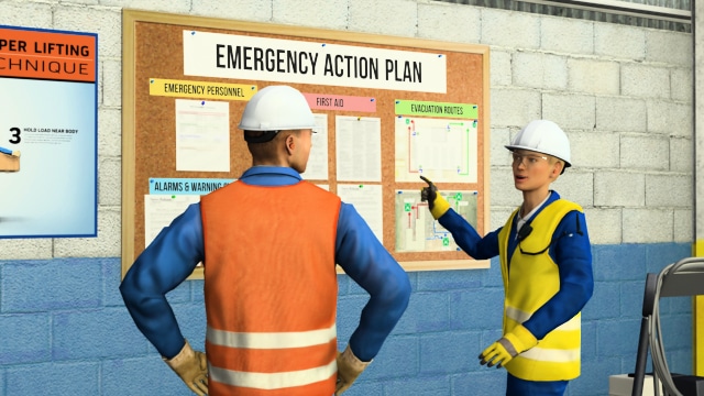 Be sure to have an emergency action plan