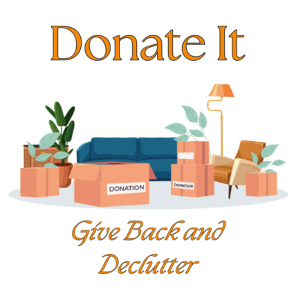 Donate old furniture