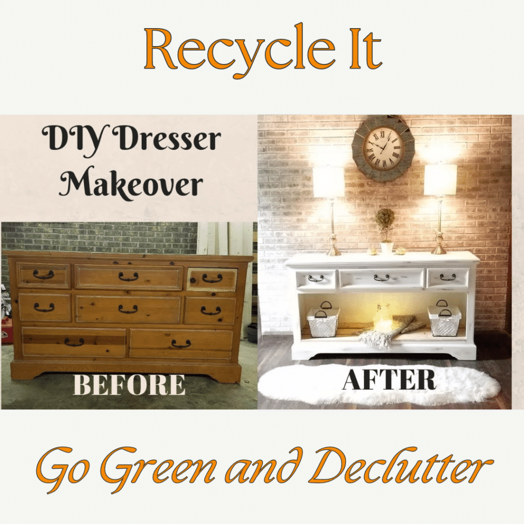 Recycle old furniture