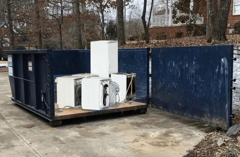 Roll Off Dumpster for Appliance Disposal