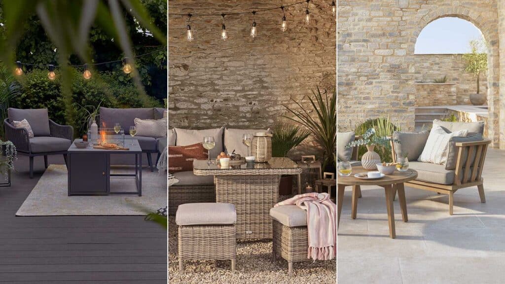 Outdoor furniture materials