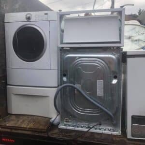 Old Washing machines and dryers