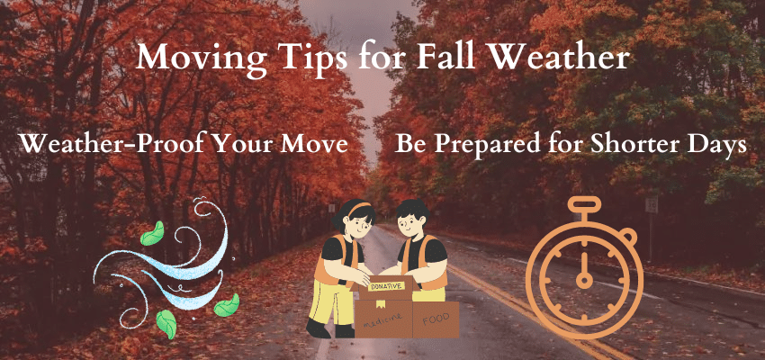 Moving tips for fall weather