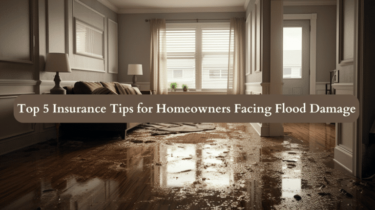 tips for homeowners with flood damage