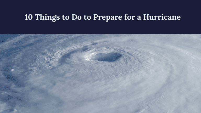 Satellite Image of a Hurricane