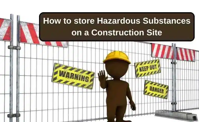Properely Store Chemicals