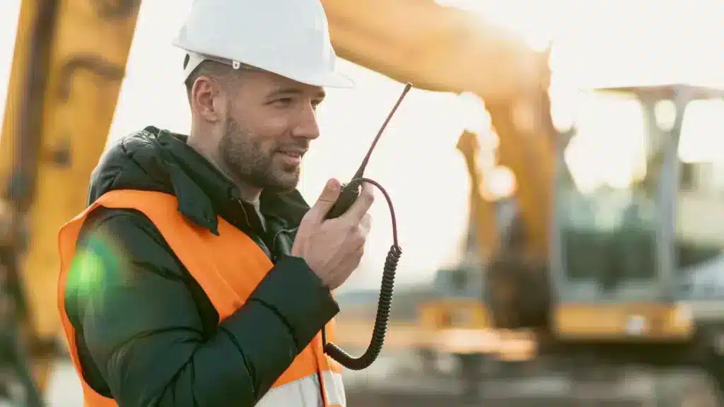 Construction Site Radio Communication