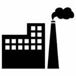 Industrial Building Icon