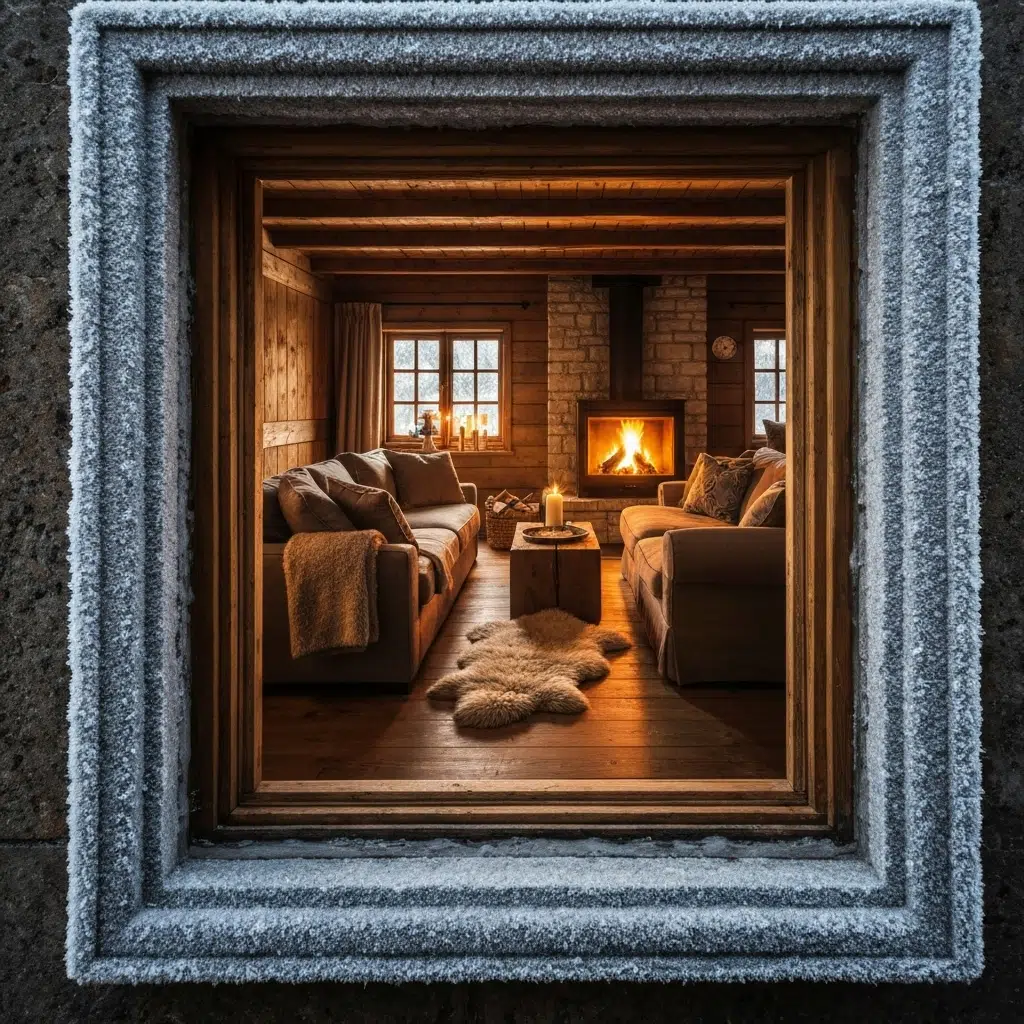 cozy insulated living room