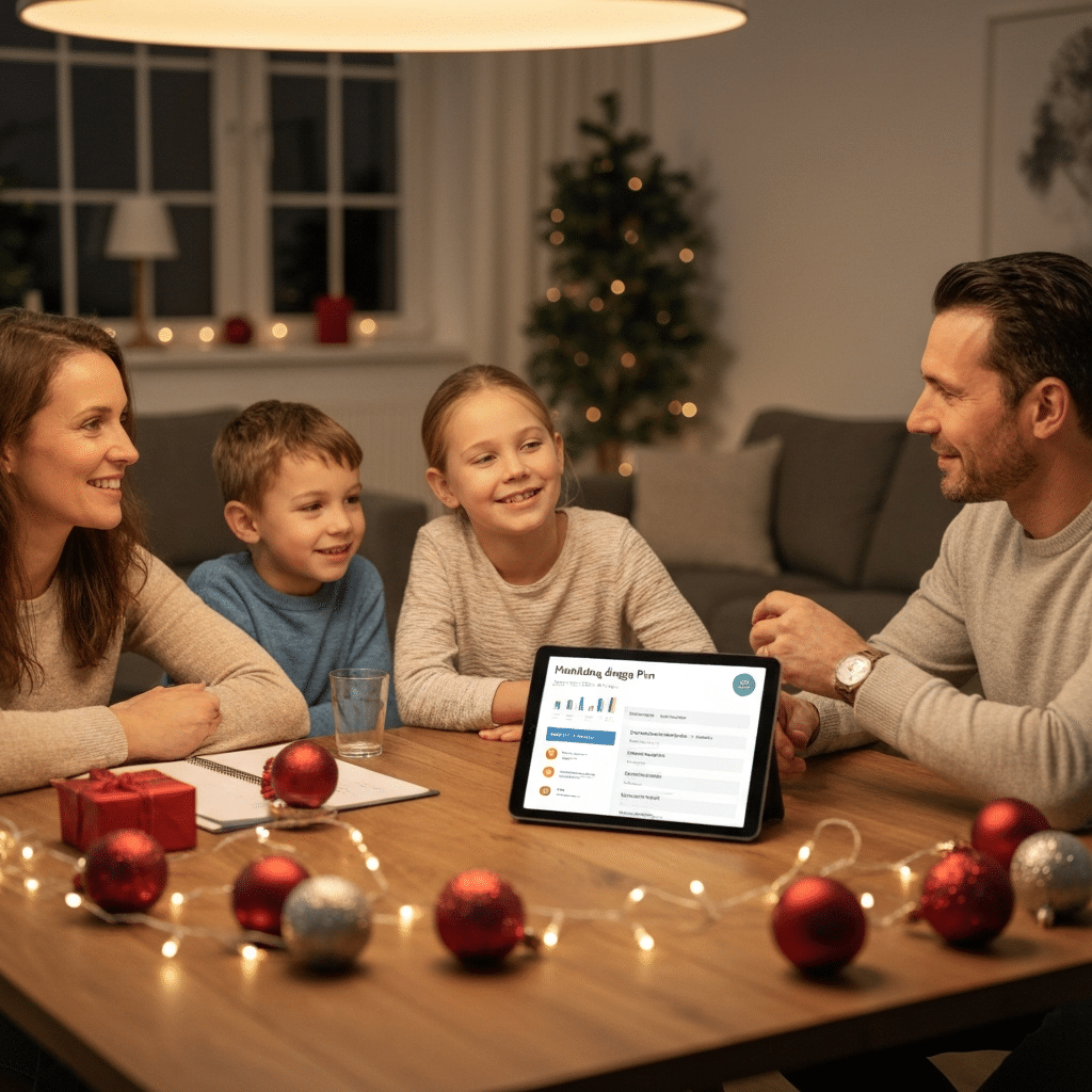 Family budgeting for holidays