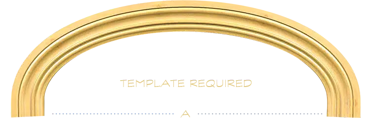 wooden archway template