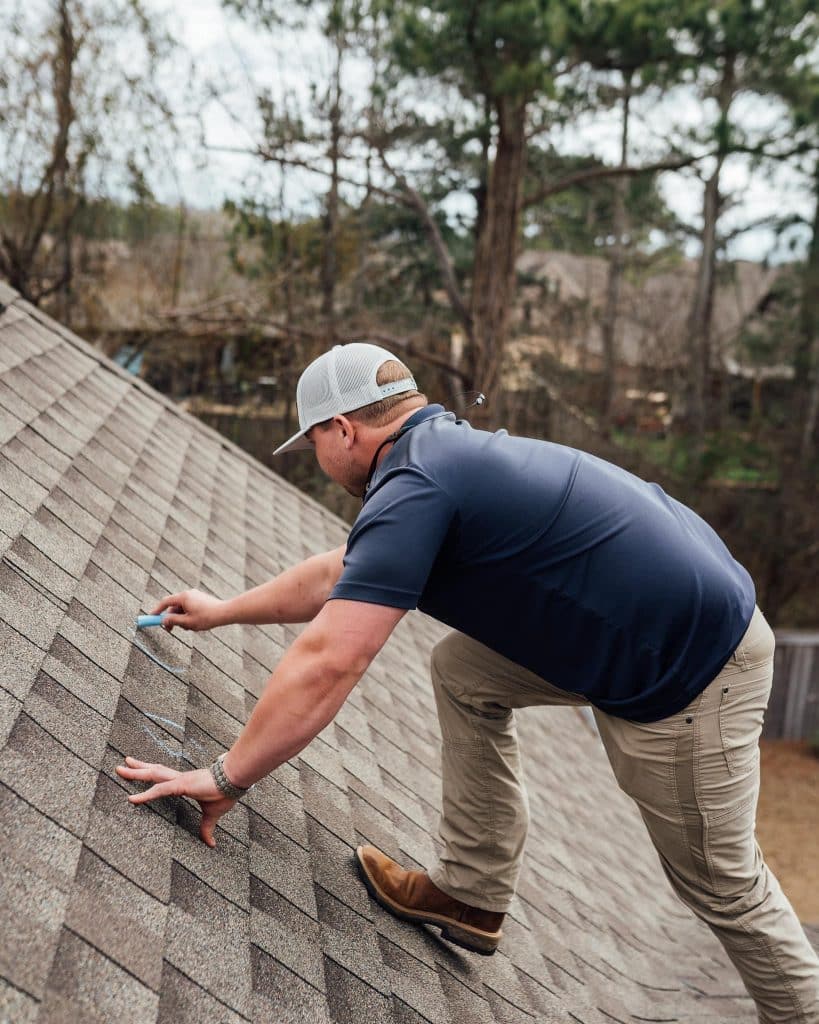 spring home maintenance checklist after winter. The roof